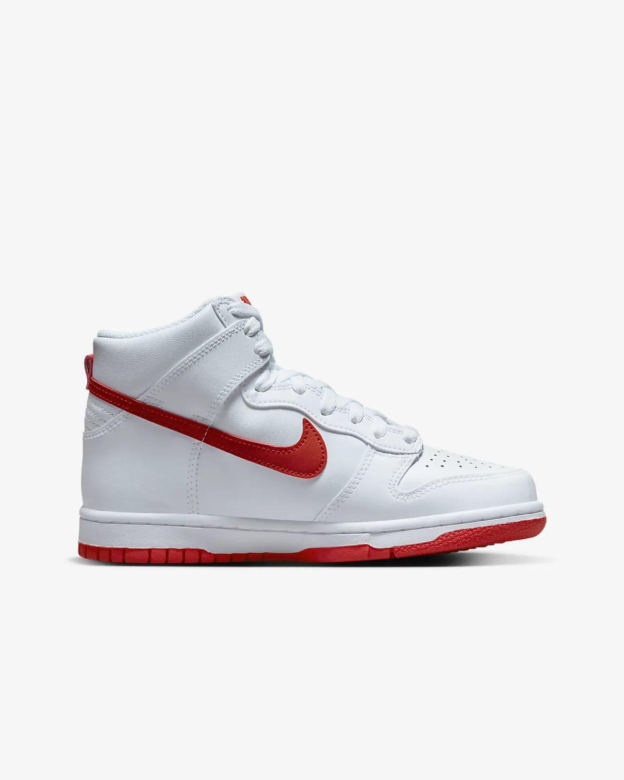 Nike - Dunk High - Whte Picante Red