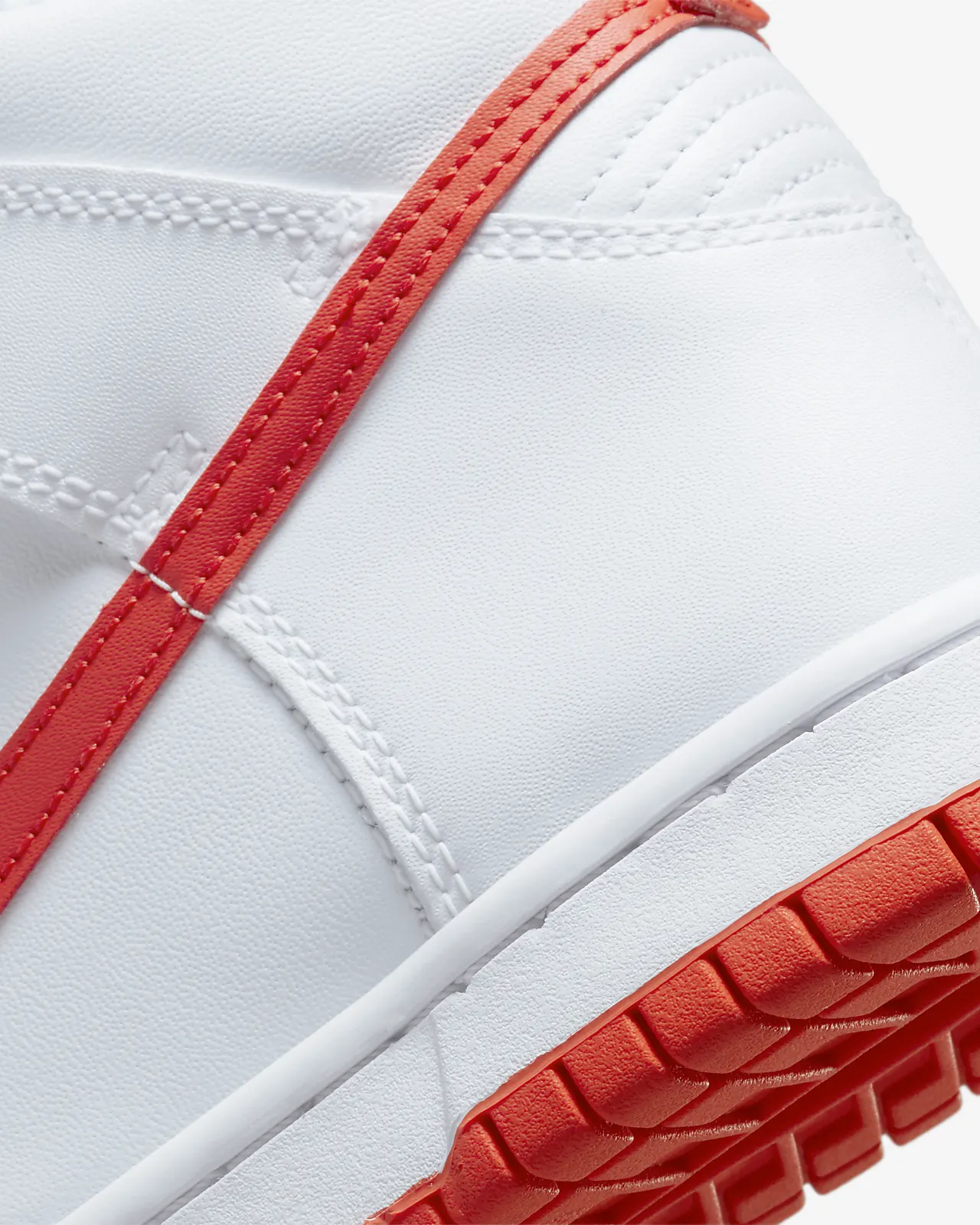Nike - Dunk High - Whte Picante Red