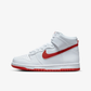 Nike - Dunk High - Whte Picante Red
