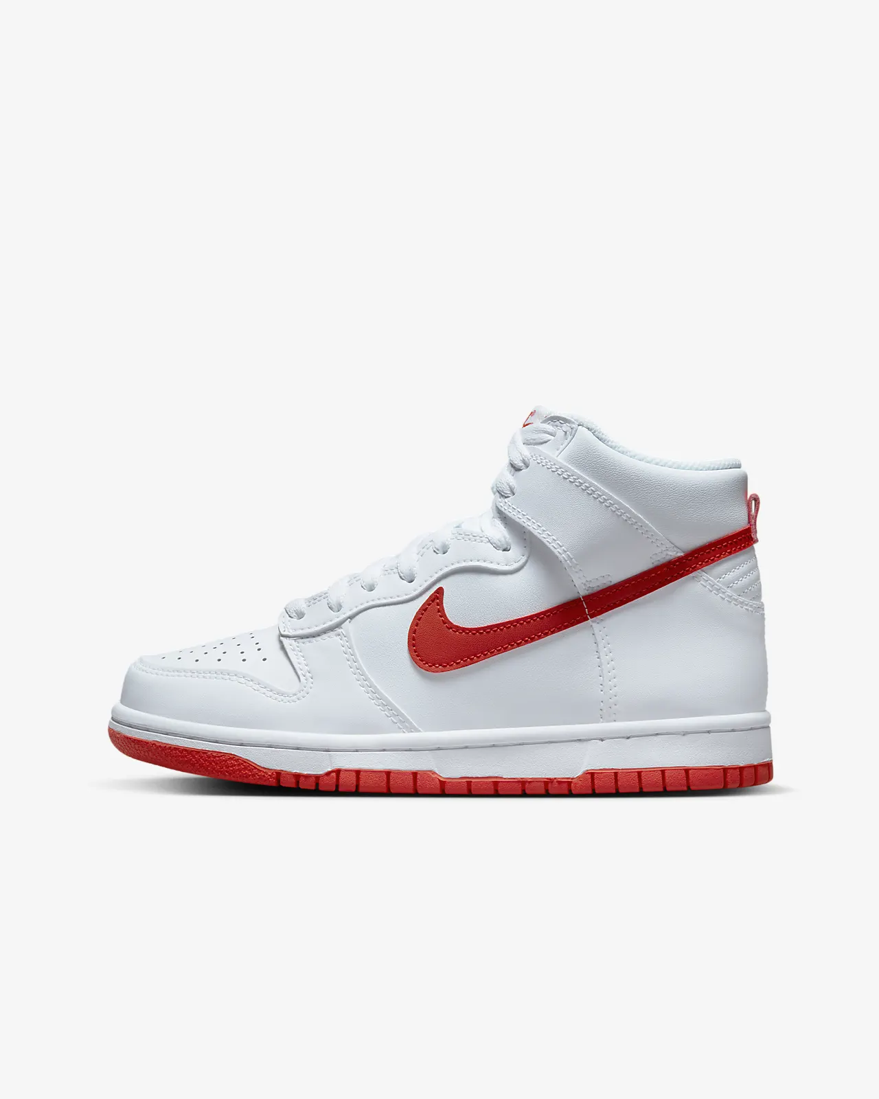 Nike - Dunk High - Whte Picante Red