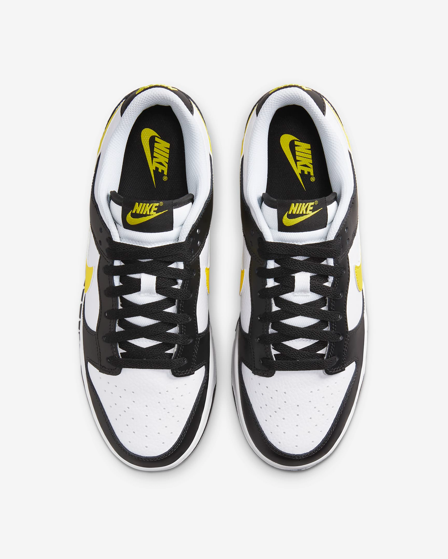 Nike - Dunk Low - Yellow Swoosh Panda