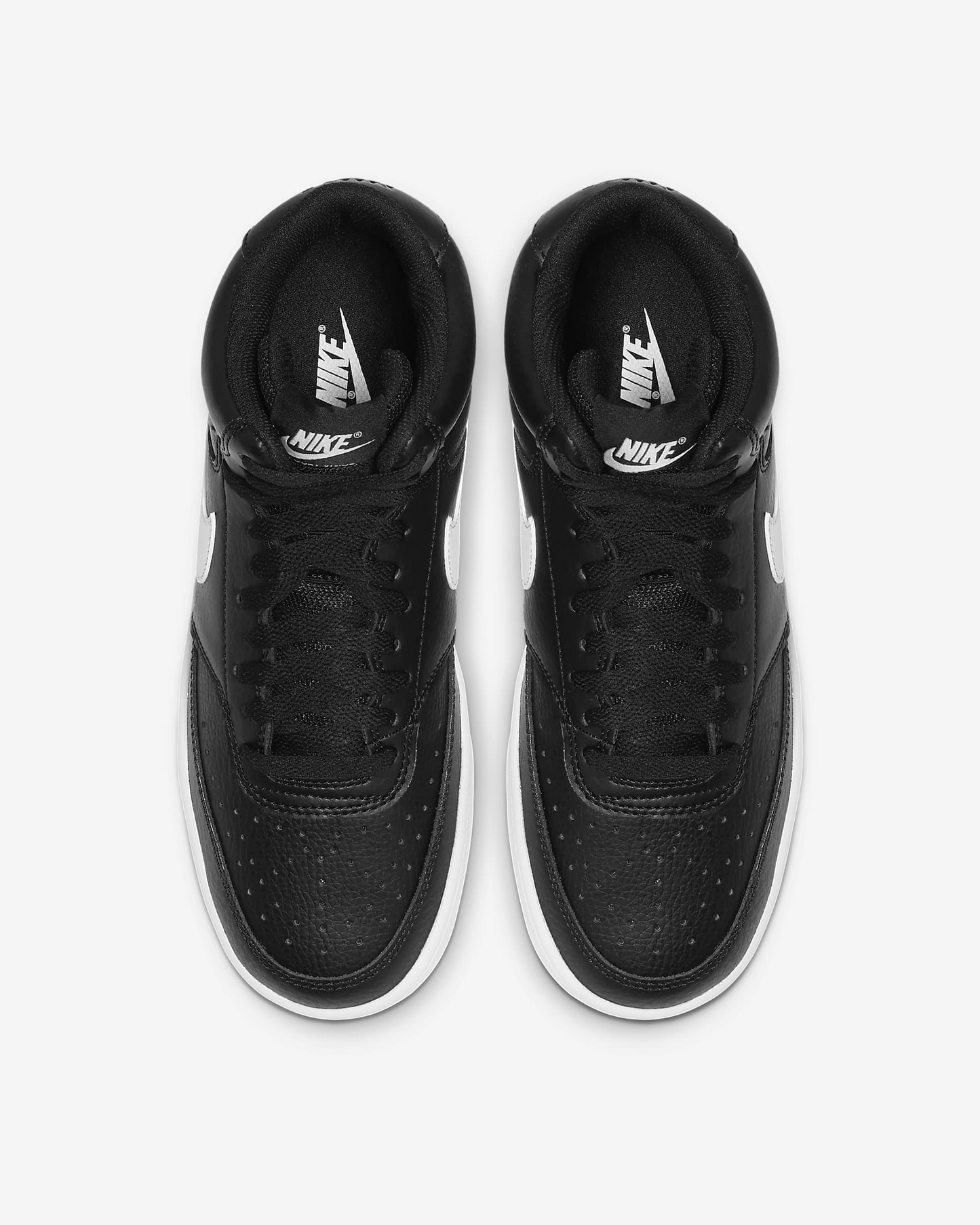 Nike - Court Vision mid - Black White
