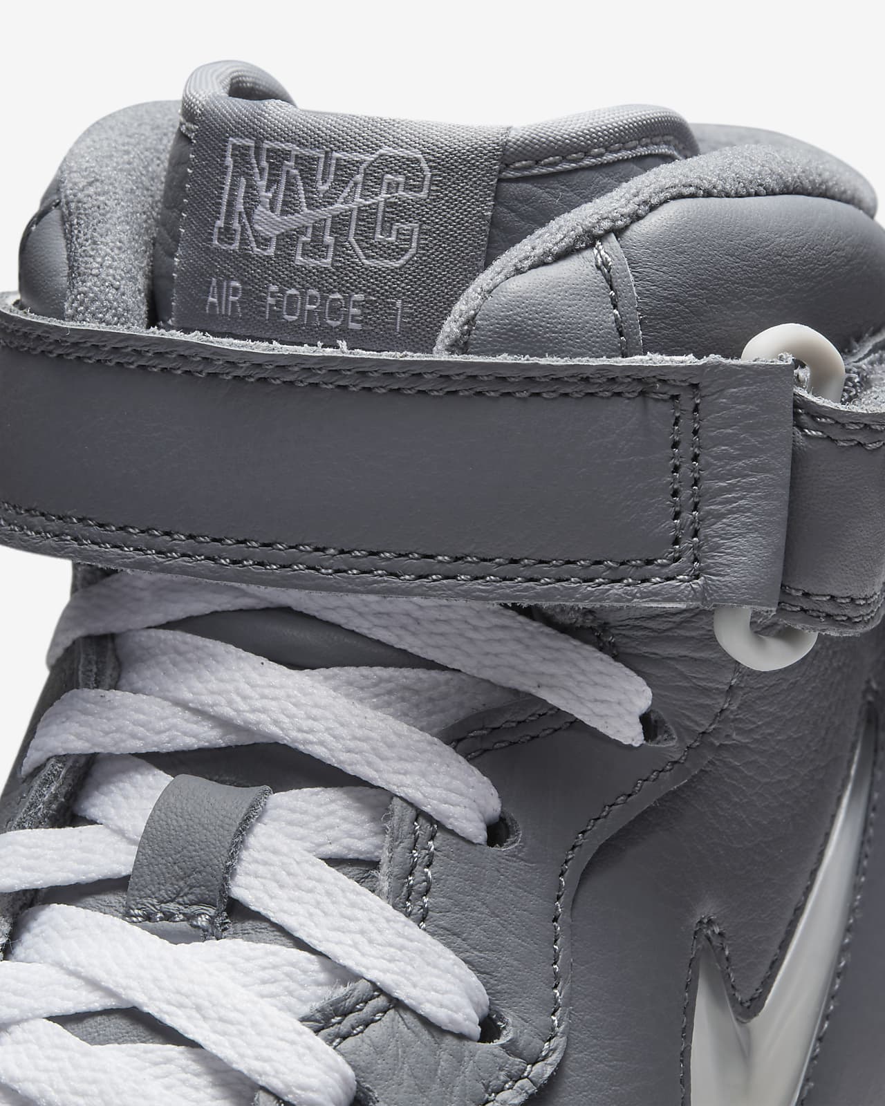 Nike - Air Force 1 Mid - JEWEL NYC ‘COOL GREY’