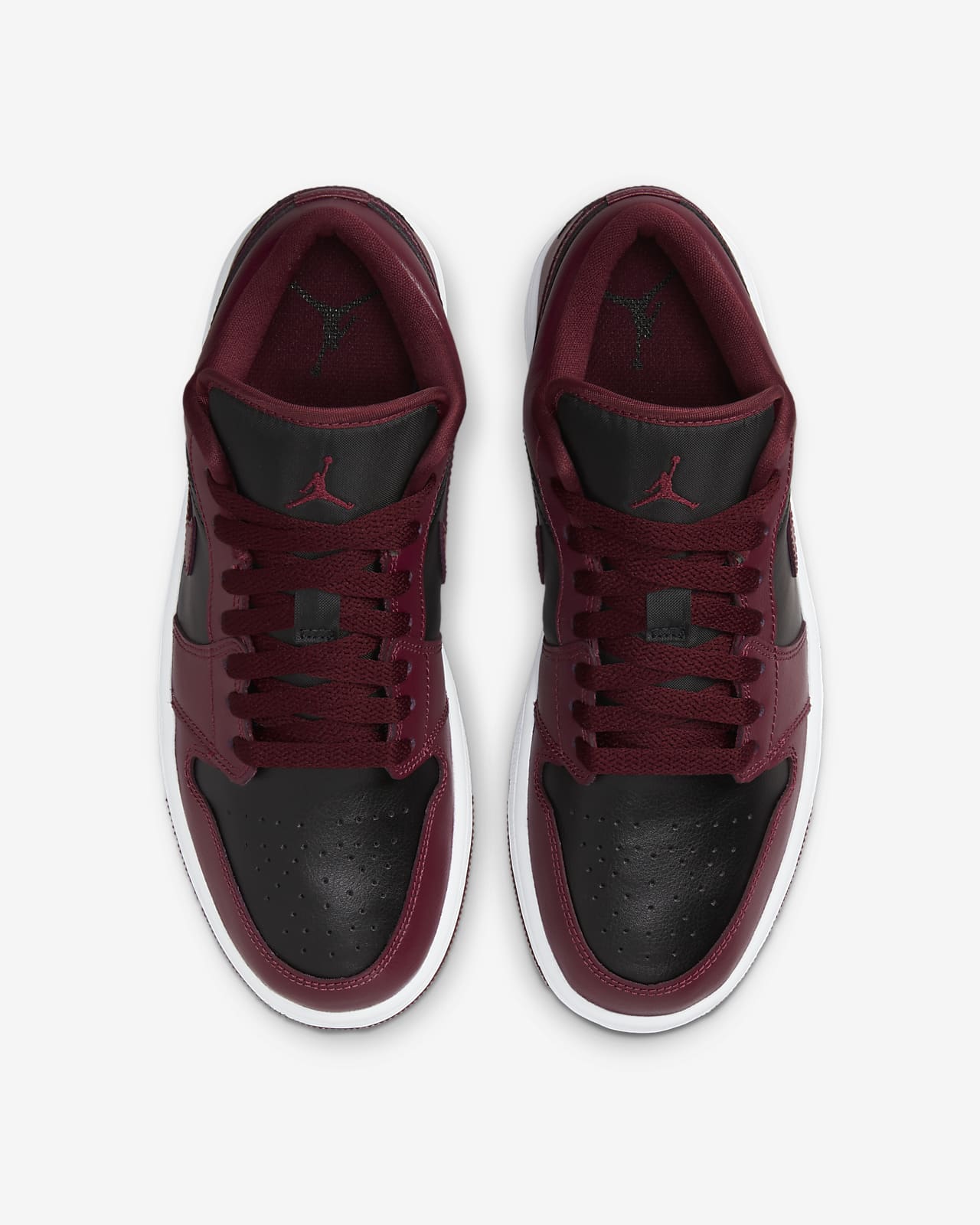 Nike Air Jordan 1 Low Black Maroon yaza snkrz