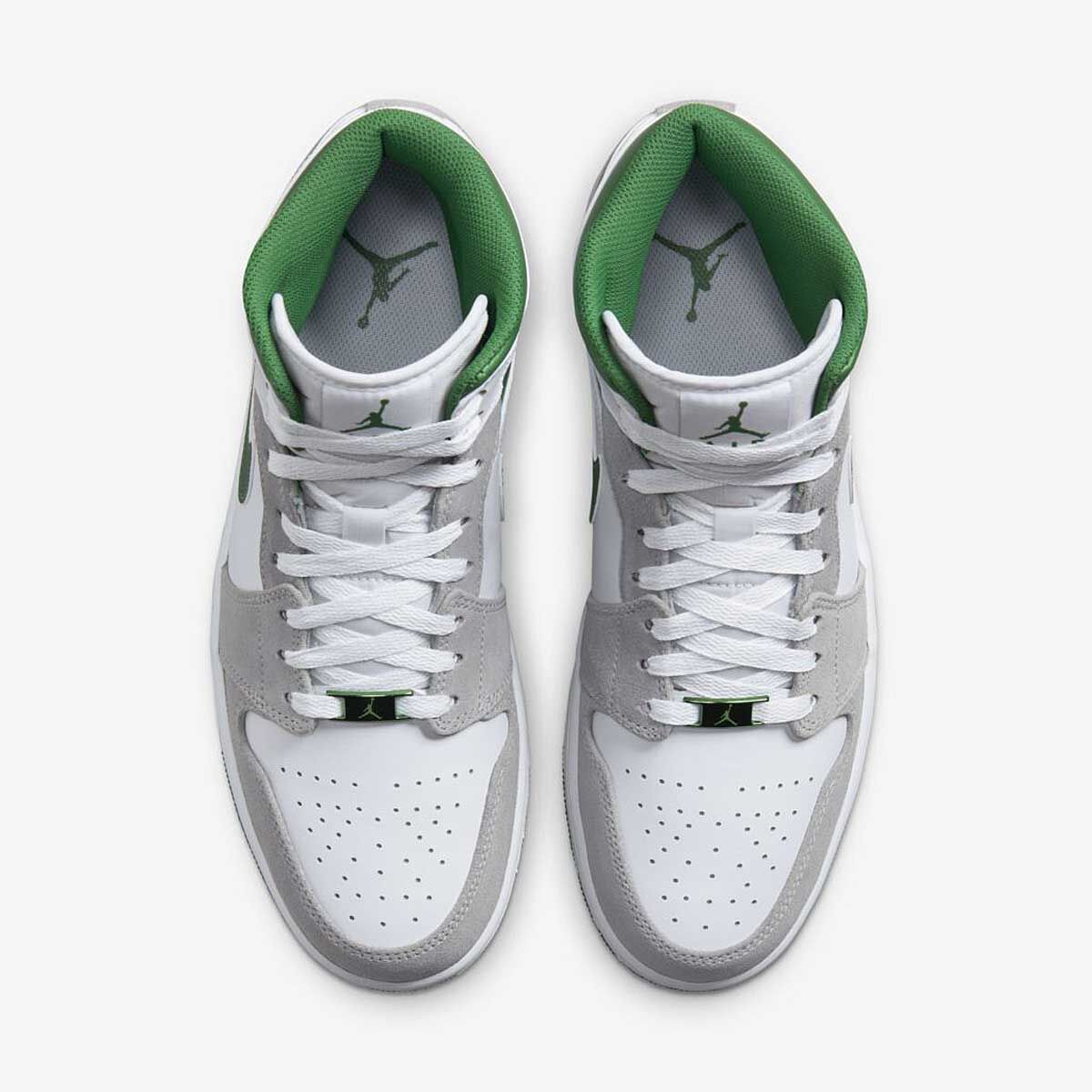 NIKE - Air Jordan 1 Mid SE  -  Grey Green