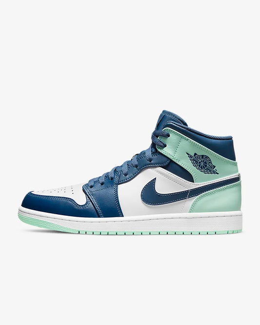 Nike - Air Jordan 1 Mid 'Blue Mint'