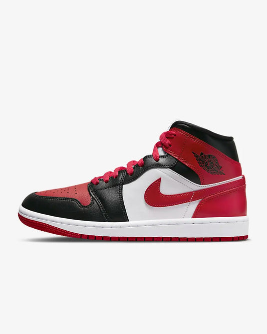 Nike - Air Jordan 1 Mid - BRED TOE