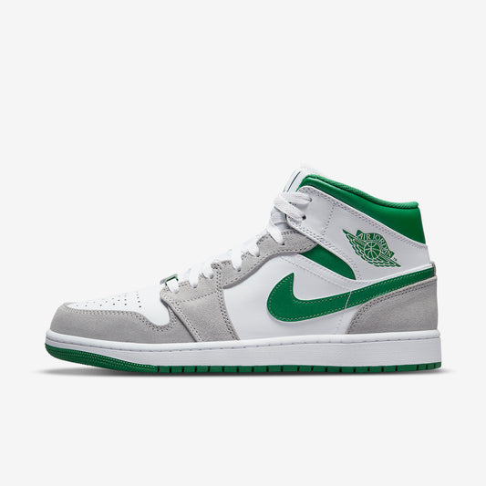 NIKE - Air Jordan 1 Mid SE  -  Grey Green