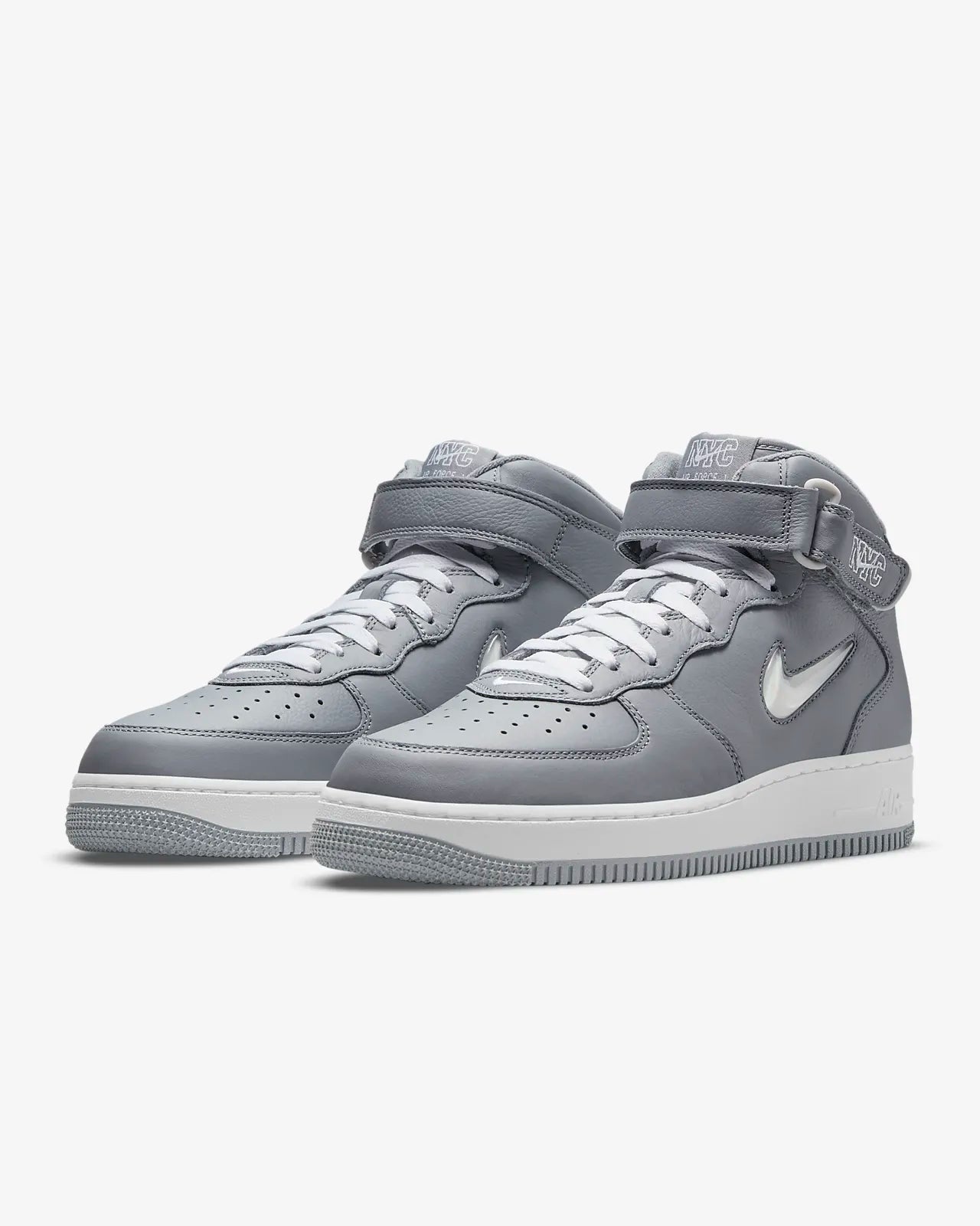 Nike - Air Force 1 Mid - JEWEL NYC ‘COOL GREY’