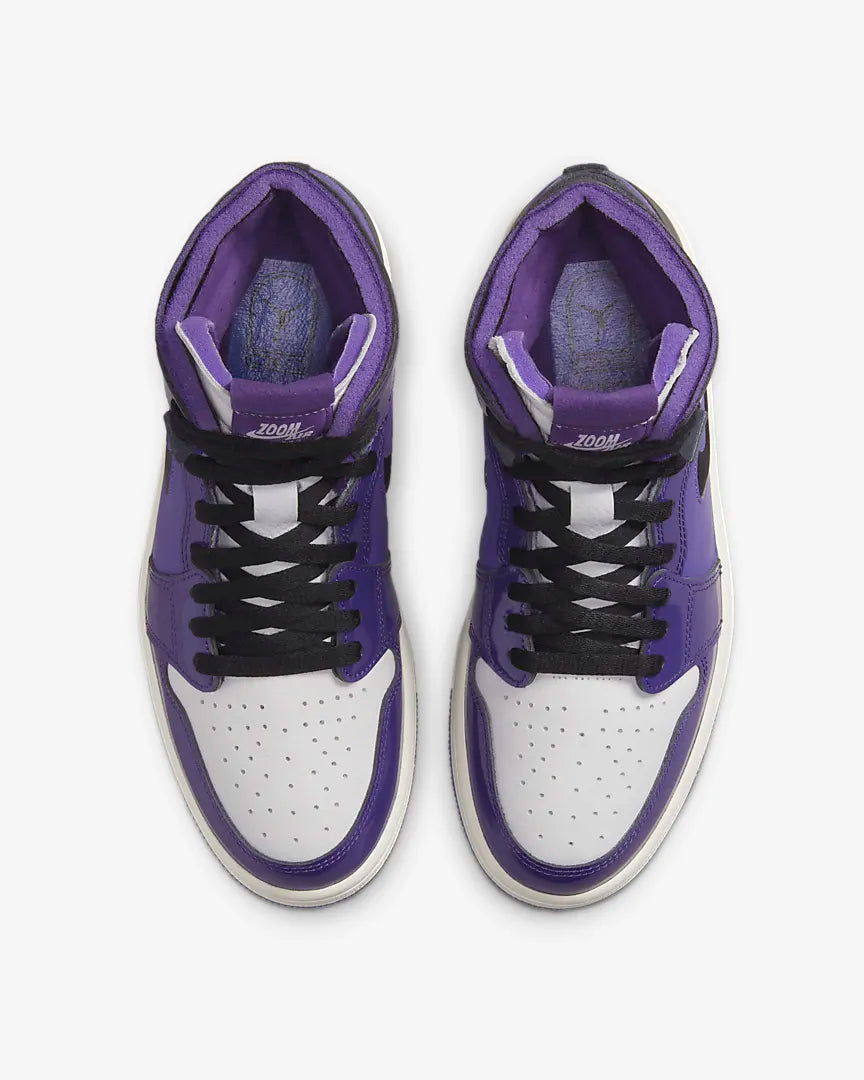 Nike - Air Jordan 1 Zoom Air - PURPLE PATENT