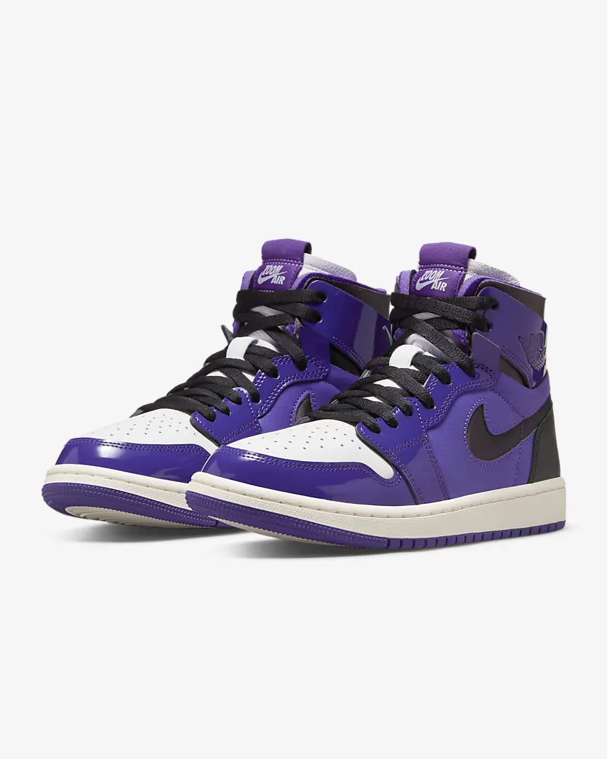 Nike - Air Jordan 1 Zoom Air - PURPLE PATENT